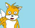 Tails' iconic face upon being trolled.
