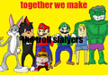 Shadow and the Troll Slaiyers in Chapter 2.