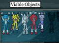 Eggman's Viable Objects.