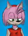 Amy as she appears during Tails' flashback.
